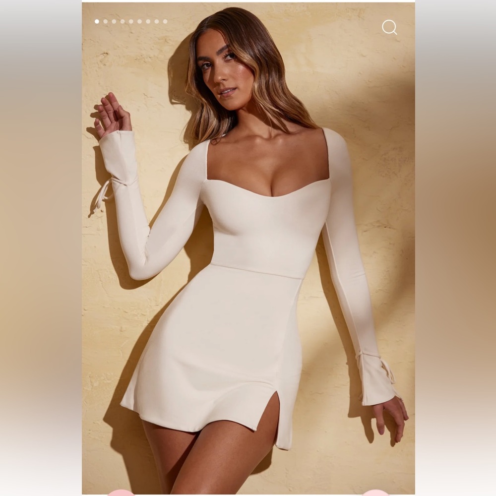 NWT Oh Polly Amryn Dress Ivory Size 10 (US)